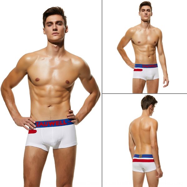 

fhhrq tau underpants underpants mesh well is specially for boxer sports fashionable men's underwear u convex big flat foot underwear st, Black;white