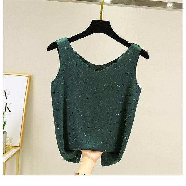 

2020 ladies new summer casual sweet modal cool vest 840, White