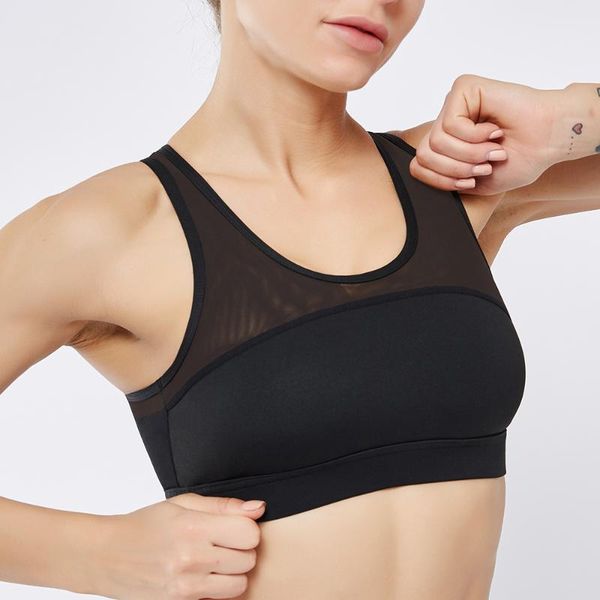 

sports bra bralette women crop yoga gym active running athletic push up walking pad wear tank tube underwear, White;black