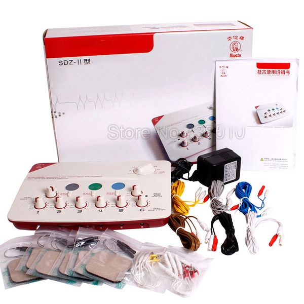 

hwato sdz-ii 6 channels output sdz ii massage machine support 110-220v or battery