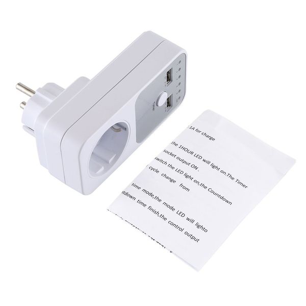 Eu Uk Au Plug Countdown Timer Switch Smart Control Plug In