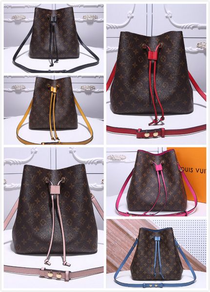 

New french high end brand ladie bucket bag fa hion bu ine ca ual party women 039 canva fabric handbag hipping