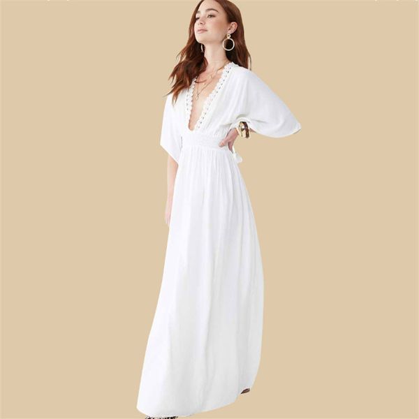 

beachwear woman women swimsuit bathing suit beach dress tunic summer saida de praia plus size neck elastic high waist connect, Blue;gray