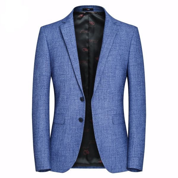 

gentleman suit jacket business stylish blazer for men slim fit blazer masculino official blazer jackets two button, White;black