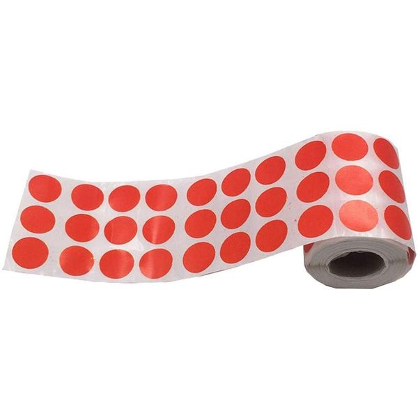 

900 pcs paper self adhesive target paster splatter stickers patches for training hunting practice