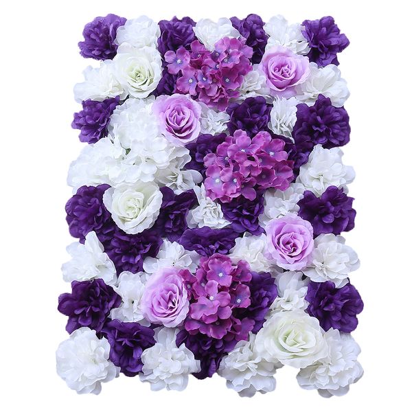 

wall hanging floral flower panels fake silk rose flower for home ornaments