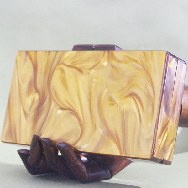 

pearl orange acrylic bag women handbags wedding bridal bag for womens evening clutch wholesale mirror wallet box clutches