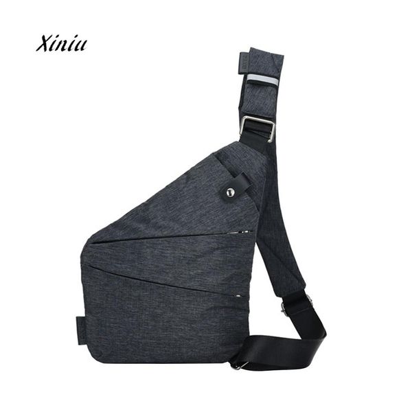

мужчины мода грудь сумка талии обновления crossbody сумки высокого плеча качества водонепроницаемый нейлон грудь сумка casual коммуникатор т