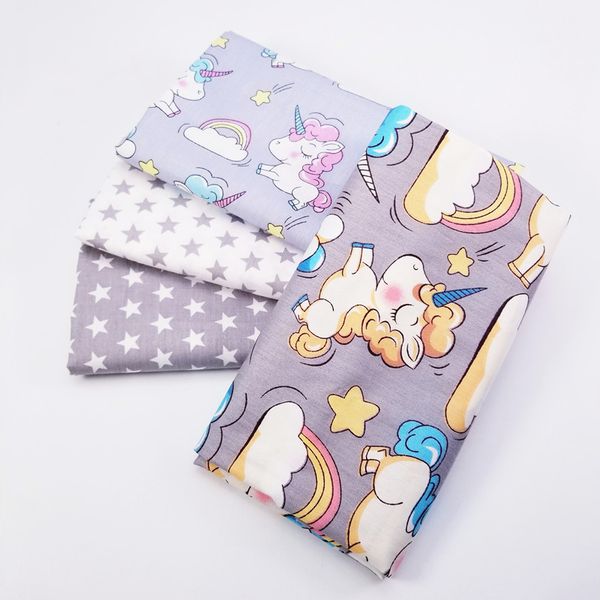 

100% cotton twill fabric printed patchwork cotton fabric diy craft supply sewing quilting fat quarters material for baby & child, Black;white