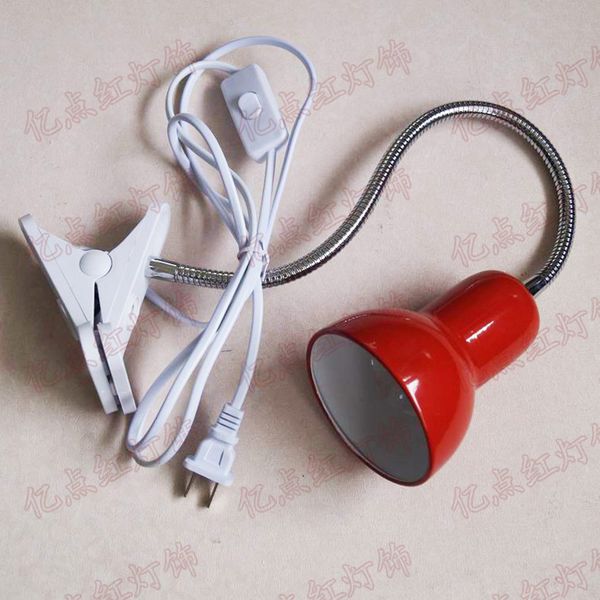 

E26 E27 Clip Lamp Shades Table Lamp Screw Holders with Universal Hose LED Lamp Holder with Switch Wire