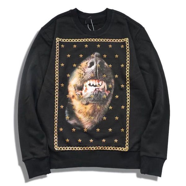 

2020 лучшего качество роскошной w53 толстовка толстовка мода печать мужчины женщина толстовка конструктор толстовка с длинным рукавом горяче, Black