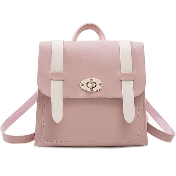 

сладкий мода плечо небольшой рюкзак плечо диагональный телефон сумка розовый