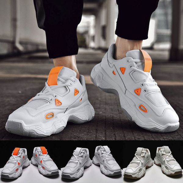 

men's mesh breathable casual shoe lace-up increase comfortable non-slip sneakers