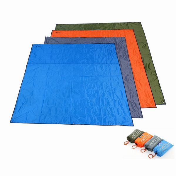 

215*215cm oxford cloth shelter waterproof beach camping mat awning canopy 4 colors