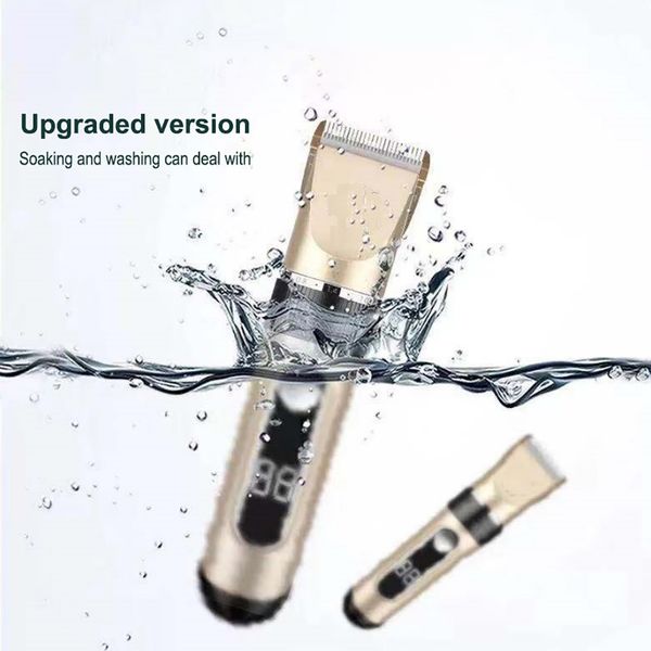 

электрический детские волосы триммер машинка для стрижки волос уход за волосами ребенка резки remover перезаряжаемые тихие дети младенческой