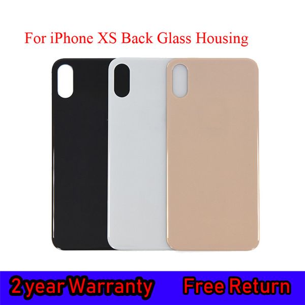 

изготовленный на заказ задний стеклянный задний корпус для iphone xs красочный золотой черный белый запасная часть для заднего стекла xs