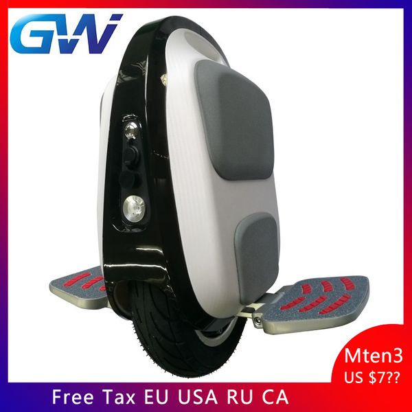 

gotway mten3 (luffy) 84v mini electric unicycle 10inch weight 10kg max speed 40km/h,life 40-50km,led light,allow aircraft check-in