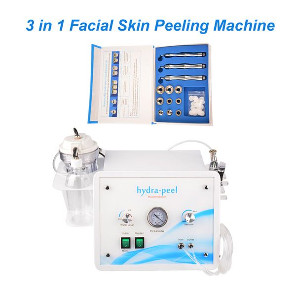 

3in1 portable diamond microdermabrasion beauty machine oxygen skin care water aqua dermabrasion peeling spa equipment