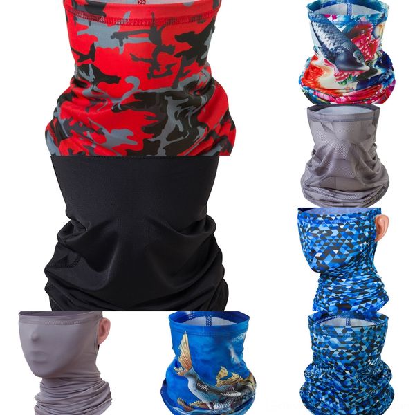 

dnju4 stock sport bicycle fishing breathe neck gaiter shield face mask headband bandana headwear ring scarf bicycle balaclava i cant scarf, Black