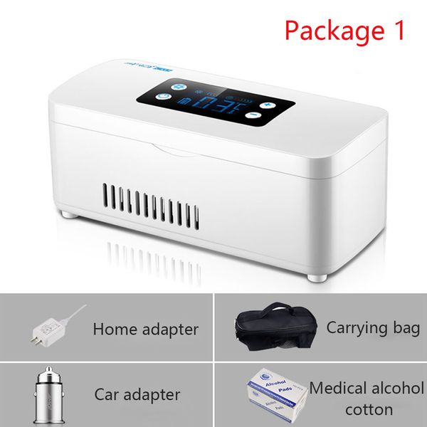 

refrigerator car accessories outdoor travel storage cooler smart mute lcd display large capacity cases