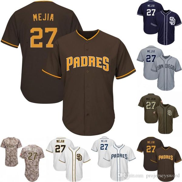 

Youth #27 Francisco Mejia Jersey San Diego Best Seller Francisco Mejia Padres 100% Stitched Baseball Jerseys Free Shipping