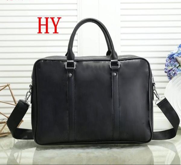

new brand luxury men shoulder briefcase black leather famous neverfull brands designers handbags lapbag