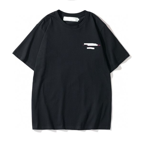 

the new summer 2020 men's wear, fashionable casual t-shirt, loose black and white t-shirt, men and women can wear #021, White;black