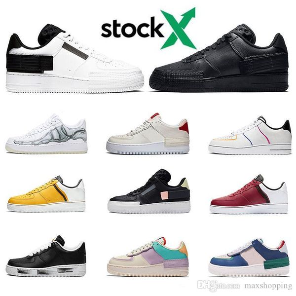 

2020 stock x men women platform sneakers running shoes summit white volt para-noise day of the dead mens skateboard sports size 36-45