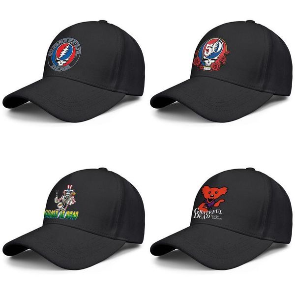 

grateful dead gratbase leshphiling for men and women adjustable trucker cap designer vintage custom original baseballhats grateful dead, Blue;gray