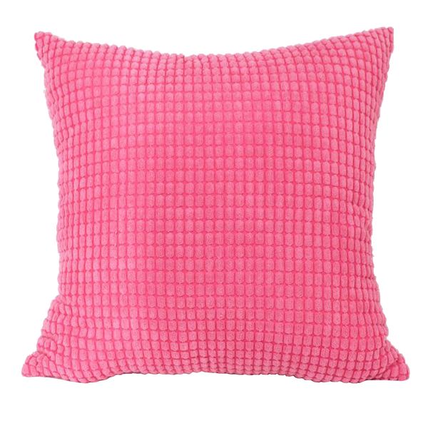 

1pcs corduroy soft solid decorative square throw pillow covers set cushion case for sofa bedroom car 24x24 inch 60x60 cm