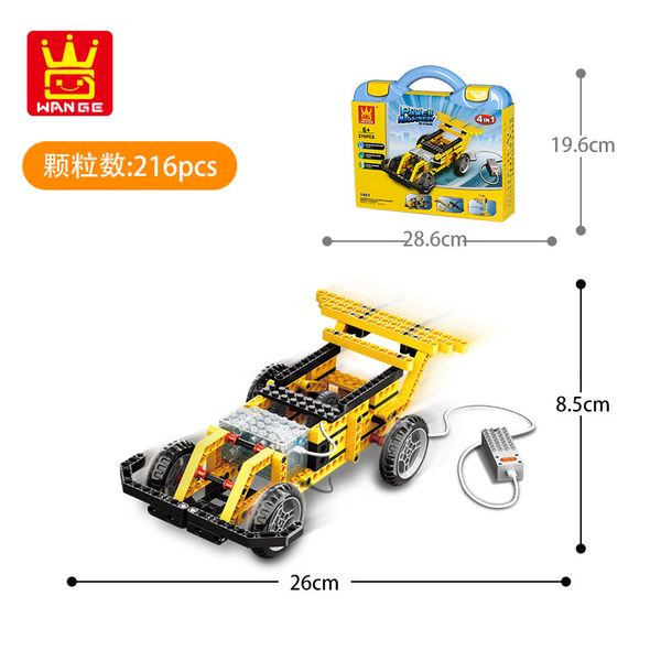 

children's toys puzzle assembly building block power machinery series 2 types of car mechanical crane gift decorations for children