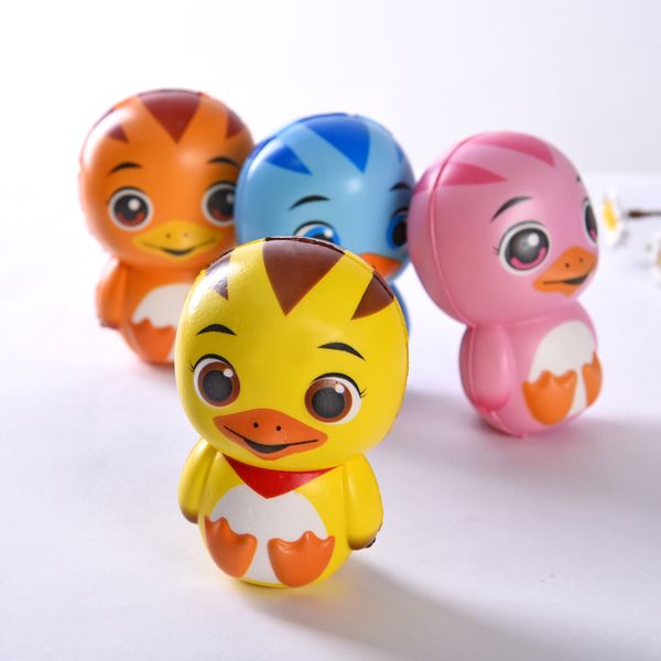 

squishy toy adorable duck slow rising jumbo stress relieve dolls multicolor children squeeze toys kids decompression gift toy