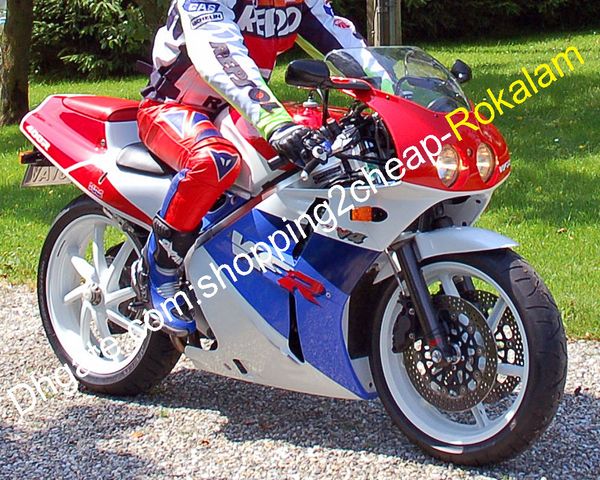 

for honda vfr400r nc30 v4 vfr400rr vfr 1988 1989 1990 1991 1992 vfr400 88 89 90 91 92 red blue white moto fairing