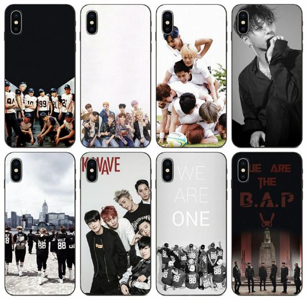 

tongtrade] screen absolute perfect b.a.p case for iphone x xs 11 pro max 8 7 6s 6 5s galaxy a40 a50 honor 20 sony xperia e3 1pcs case
