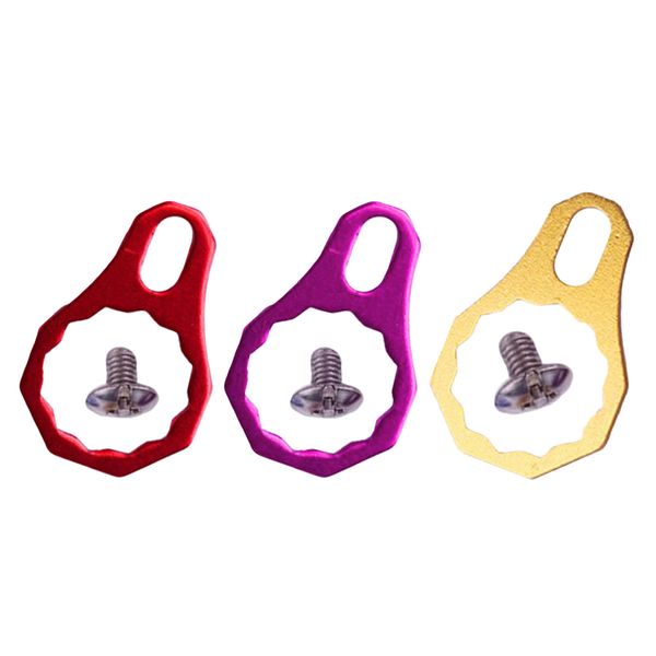 

3x aluminum alloy anti-rust fishing reel left right handle locking plates