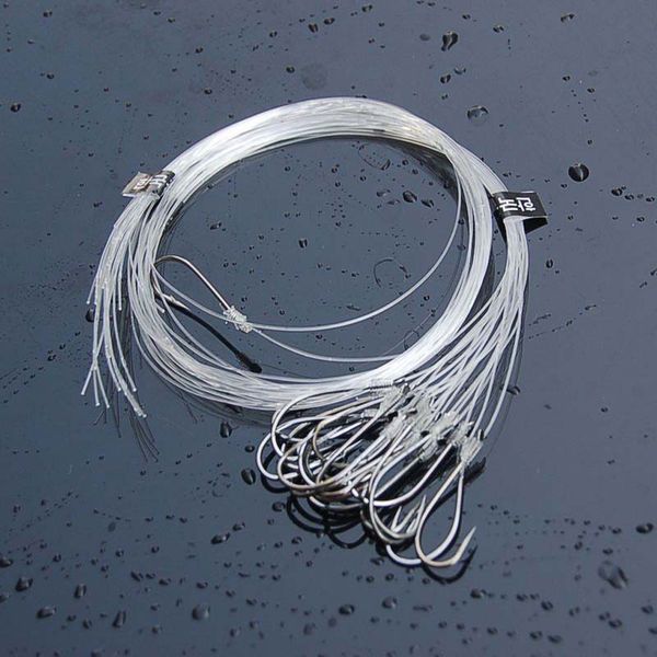 

20/28pcs jig head fish hooks line tied bait carbon steel fishing hook accessaries