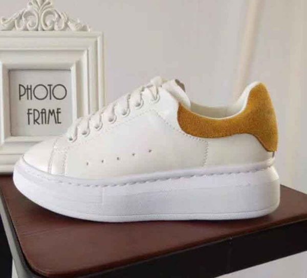 

С Коробкой Негабаритных Дизайнерская Обувь Женские Мужские Роскошные Белые Классические Черные Кожаные Кроссовки На Платформе Утилита Мода Леди Тренеры Партия Свадьба