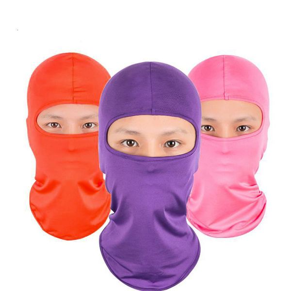 

2019 selling cycling face mask ski neck protecting outdoor balaclava full face mask ultra thin breathable windproof #0702, Black