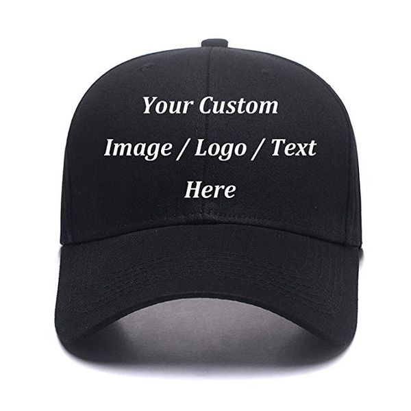 

personality custom baseball cap hat embroidered your own text adjustable dad hat outdoor casual men snapback cap hat, Blue;gray