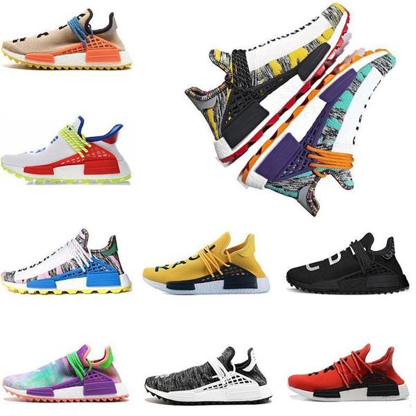 

2019 pharrell x human race runner designer sneakers mens sports shoes luxury shoes fashion luxury mens women designer sandals shoes