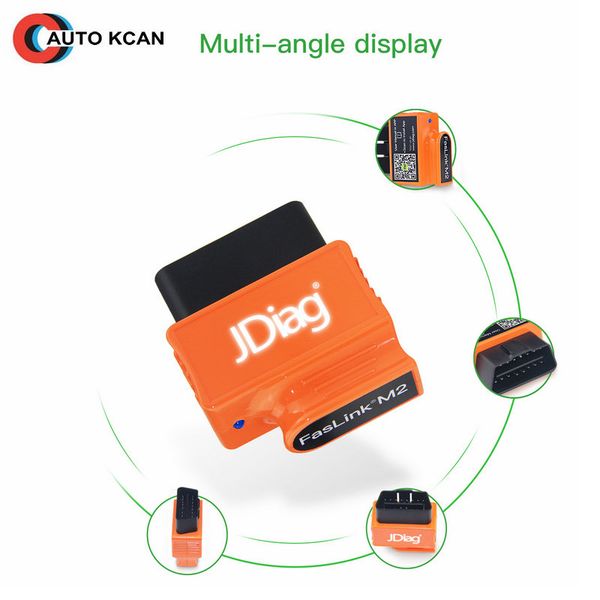 

jdiag faslink m2 bluetooth 4.0 obdii car diagnostic tool obd2 automotive code reader