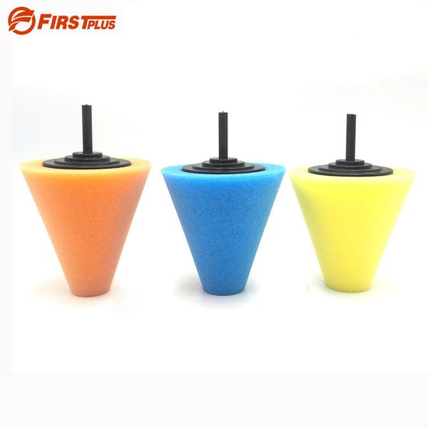 

car wheel hub rim polishing discs felt sponge pads motorcycle automotive sanding buffer cone polished sponge wheel pad