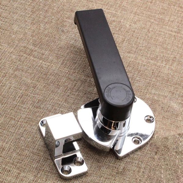 

one pic zinc alloy door handle seafood steam box hinge oven door lock cold store hinge cabinet kitchen cookware steamer knob repair part