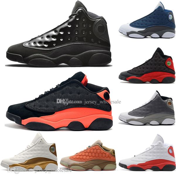 

new 13 13s cap and gown terracotta blush mens basketball shoes he got game black infrared flints bred men sports sneakers designer outdoor