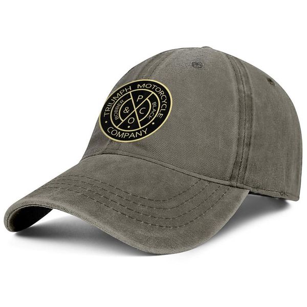 

triu-mph motorcycle logo denim baseball cap custom vintage cute classic hats motorcycles triumph black camouflage used triumph, Blue;gray