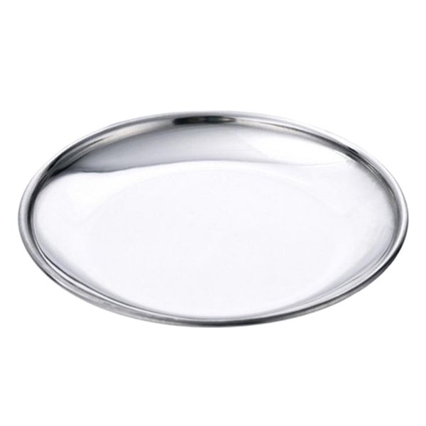 

stainless steel children's dish serving salad plates