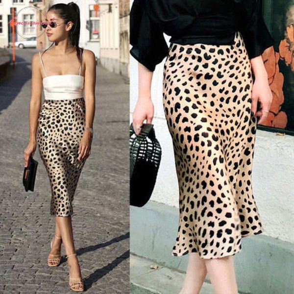 

women ladies skirt leopard print high waist stretch ladies long maxi skirts fashion drop shipping, Black