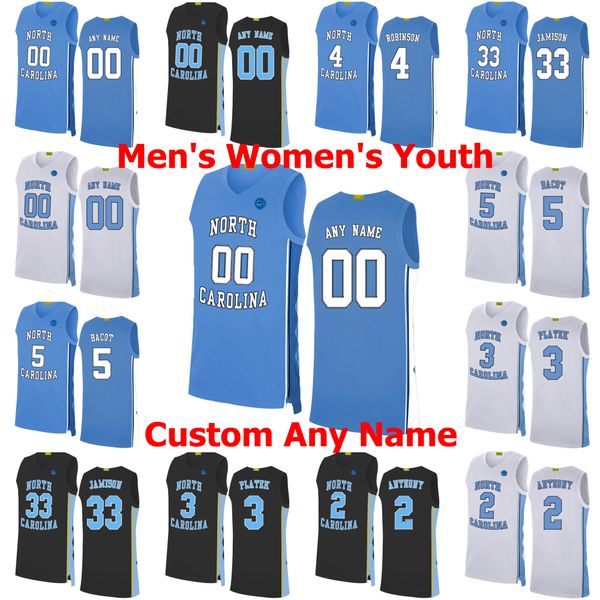 

north carolina tar heels college basketball jerseys justin 44 jackson jersey k.j. smith james 52 worthy leaky black shea rush custom stitche