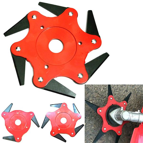 

3/5/6t blade manganese steel mower grass trimmer head brush cutter blade garden lawn machine accessories garden power tools