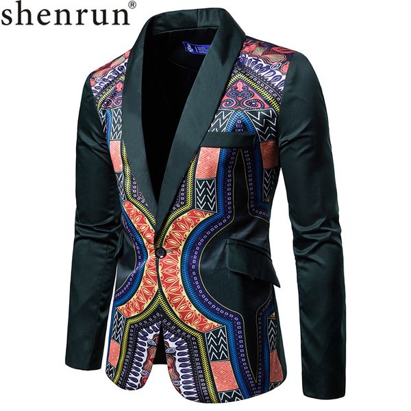 

shenrun men blazer jackets autumn winter black purple yellow green national style suit jacket fashion slim fit casual blazers, White;black